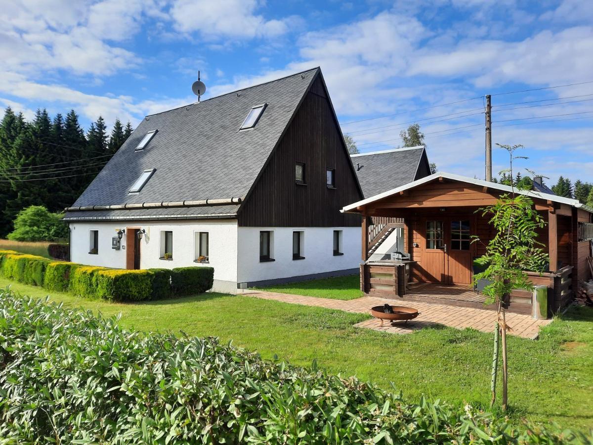 Ferienhaus Am Erzgebirgskamm Marienberg Bagian luar foto